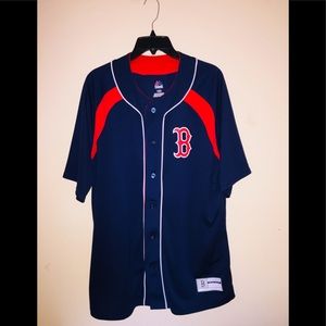 New Large Majestic Boston Red Sox Jersey